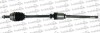 TRAKMOTIVE RENAULT Полуось прав.с ABS L=1138mm 28/39 зуб. Master 2.5dCI 00- 30-0505