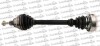 TRAKMOTIVE VW Полуось лев./прав. L=535mm 38 зуб. T4 30-0993