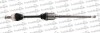 TRAKMOTIVE BMW Полуось правая L=1019mm 30/27 зуб. X5 (E70) 3.0 si 06-08, X6 (E71, E72) xDrive 50 i 08-14 30-1079