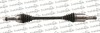 TRAKMOTIVE TESLA Полуось лів. L=773mm 30/29 зуб. MODEL S 60 13-14, MODEL S (5YJS) 70 15- 30-1145