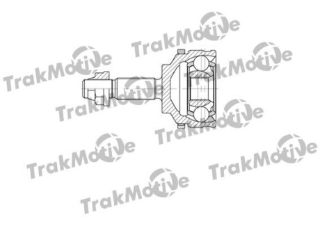 RENAULT Шрус наружный к-кт 32/23 зуб. KANGOO 1.5 dCi 05- Trakmotive 40-0661 (фото 1)