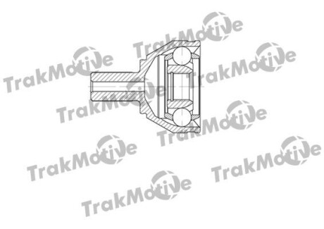 LAND ROVER Шрус наружный к-кт 40/27 зуб. FREELANDER 2 (L359) 2.2 10-14, FREELANDER 2 (L359) 2.2 TD4 06-14, FREELANDER 2 (L359) 3.2 06-14 Trakmotive 40-0662 (фото 1)