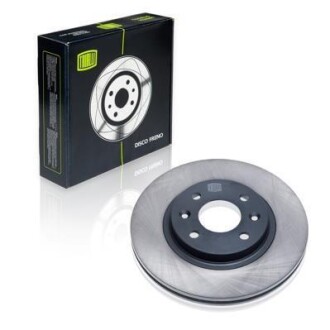 Диск тормозной передн. Logan (04-/08-)/Kangoo (97-/08-) вентил (КРАТНО 2ШТ) (D=259mm) Trialli DF 095103 (фото 1)