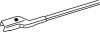 ExactFit Flat Щітка склоочисника,безкаркасна OEM (400мм) Trico EFB4018L (фото 5)