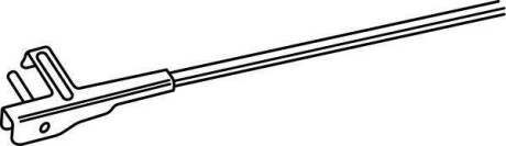 ExactFit Flat Щітка склоочисника,безкаркасна OEM (430мм) Trico EFB436 (фото 1)
