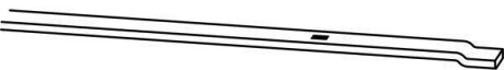 ExactFit Flat Щітка склоочисника,безкаркасна OEM (550мм) Trico EFB5514L (фото 1)