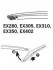 Щітка склоочисника каркасна задня 350мм ExactFit Rear Hyundai Santa Fe, Ria Rio II, Mazda CX-7, Toyota Avensis (EX350B) Trico EX350 (фото 4)