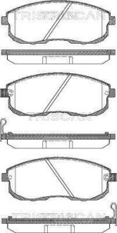 Колодки гальмівні передні TRISCAN 811014013