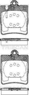 Колодки гальмівні дискові TRISCAN 8110 23027 (фото 1)