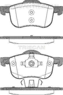 Колодки гальмівні дискові TRISCAN 8110 27003 (фото 1)