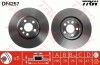 Диск гальмівний (1 шт.) CITROEN/FIAT/LANCIA/PEUGEOT C8/Jumpy/Scudo/807/Expert F "99>> DF4257