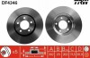 Диск гальмівний (1 шт.) CHRYSLER/DODGE Voyager/Caravan "F D=302mm "00-08 DF4346