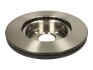 Диск гальмівний (1 шт.) DAIHATSU/TOYOTA Charade/Yaris \'\'F D=258mm \'\'02>> TRW DF4842 (фото 2)