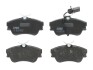 Колодки тормозные дисковые передние VW T4 (с датчиком) (GDB1367) TRW