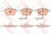 Гальмівні колодки дискові AUDI A4 Cabrio/A4 Cabrio Quattro/A4 Quattro/A6/A6 Quattro/A8/A8 Quattro/S GDB1554