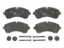 Гальмівні колодки дискові MERCEDES-BENZ SPRINTER 5-t Kasten (906) SPRINTER 5-t Pritsche/Fahrgestel