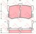 Комплект гальмівних колодок задн , ACURA LEGEND  HONDA LEGEND I  HYUNDAI SONATA III  ROVER 800 1.8-3.0 01.86-06.98 GDB994