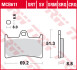 Тормозные колодки TRW MCB611 (фото 2)