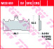 Тормозные колодки MCB659SV