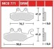Гальмівна колодка (диск) MCB771SRM