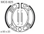 Гальмівна колодка (барабан) MCS825