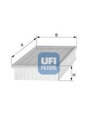 Фильтр воздушный 2.5 24V bmw, 2.8 24V bmw, 3.0 24V bmw BMW 3 E36 93-99, 3 E46 99-05, 7 E38 94-01 UFI 30.991.00