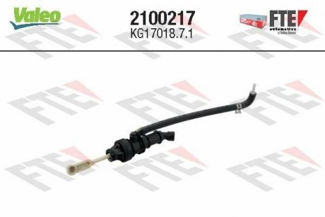 Циліндр зчеплення головний DODGE/JEEP Caliber/Compass/Patriot \&#039;\&#039;06&gt;&gt; Valeo 2100217 (фото 1)