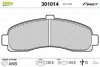 Гальмівні колодки дискові NISSAN Micra II "1,0-1,5 "F "92-02 301014