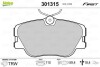 Гальмівні колодки дискові MERCEDES Coupe/E-Class/Kombi "2,0-3,0 "F "84-98 301315
