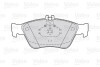 Гальмівні колодки дискові MERCEDES CLK/E-Class/SLK &quot;2,0-3,0 &quot;F &quot;95-04 Valeo 301357 (фото 2)