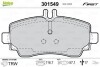 Гальмівні колодки дискові MERCEDES A-Class "1,4-2,1 "F "97-04 301549