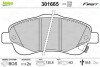 Гальмівні колодки дискові TOYOTA Avensis/Corolla "1,6-2,4 "F "03-09 301665