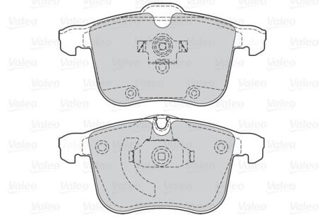 Гальмівні колодки First CADILLAC/OPEL/SAAB BLS/Vectra/9-3 "F "02>> Valeo ="302064" (фото 1)