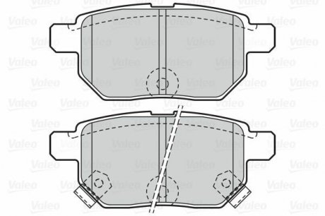 Гальмівні колодки дискові LEXUS/SUBARU/TOYOTA CT/Trezia/Auris/Corolla/Prius/Yaris "1,0-1,8 "R "05>> Valeo 302085