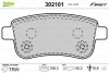 Гальмівні колодки дискові RENAULT Fluence/GrandScenic/Megane/Scenic &quot;1,2-2,0 &quot;R &quot;08&gt;&gt; Valeo 302101 (фото 2)