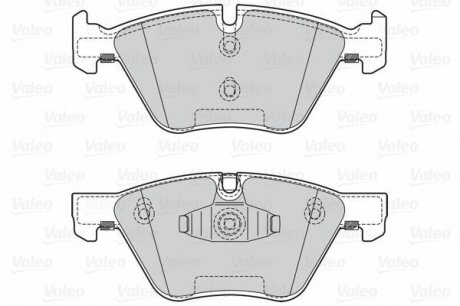 Гальмівні колодки дискові BMW 1/3 "1,6-3,0 "F "03-13 Valeo 302132 (фото 1)