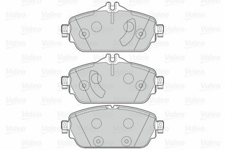 Гальмівні колодки дискові MERCEDES C-Class/E-Class "1,6-2,2 "F "13>> Valeo 302211