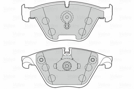 Гальмівні колодки дискові BMW 5/6/7 "F "04-18 Valeo 302273 (фото 1)