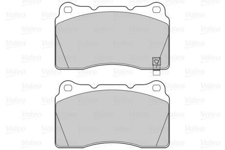 Гальмівні колодки First MITSUBISHI/SUBARU Lancer/Impreza &quot;F &quot;01&gt;&gt; Valeo ="302295" (фото 1)
