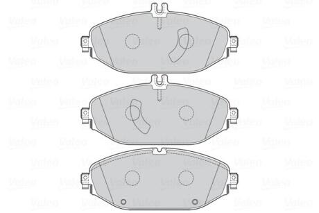 Гальмівні колодки First MB C-Class/CLS/E-Class &quot;F &quot;96&gt;&gt; Valeo ="302305" (фото 1)