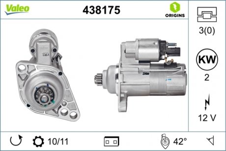 Стартер Valeo 438175 (фото 1)