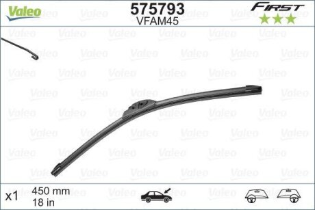 Щітка склоочисника Valeo 575793 (фото 1)