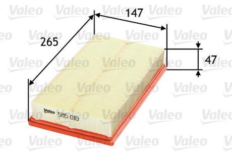 Фільтр повітряний FORD Focus/Tourneo/Transit &quot;1,4-2,0 &quot;98-13 Valeo ="585010" (фото 1)