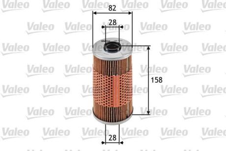 Фільтр масляний BMW/LAND ROVER/OPEL 3/Range Rover/Omega &quot;1,6-2,5 &quot;91-06 Valeo ="586534" (фото 1)
