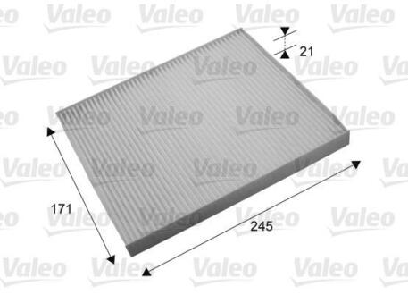 Фільтр салону HYUNDAI/KIA I30/Ceed "1,4-2,0 "06-15 Valeo ="715638" (фото 1)