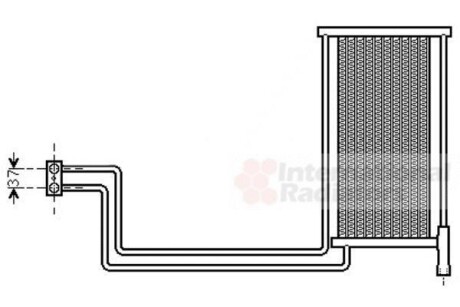 Радіатор масляний BMW E39 (5-Ser) ALL 95- Van Wezel 06003368 (фото 1)