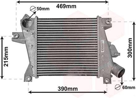 Фото 1 - інтеркулер NISSAN X-TRAIL (2001) 2.2 DCI Van Wezel 13014700 Інтеркулер NISSAN X-TRAIL (2001) 2.2 DCI Van Wezel 13014700 (фото 1)