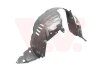 Підкрилок пер. пра. NISSAN QASHQAI (Van Wezel) 3388434