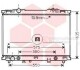 Радиатор охлаждения SORENTO 24i/35i AT 02-04(пр-во Van Wezel) 83002057