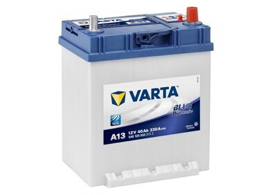 Акумулятор 40Ah-12v ВD(A13) (187x140x227),R,EN330 Азія тонк.клеммы VARTA 540 125 033 (фото 1)